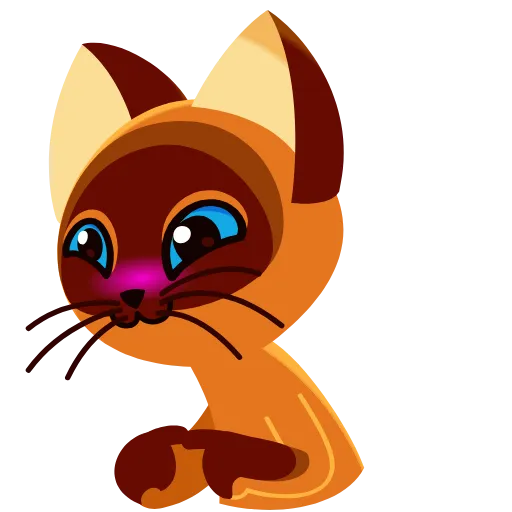 ☺️ Эмодзи «Котёнок по имени Гав» для Telegram