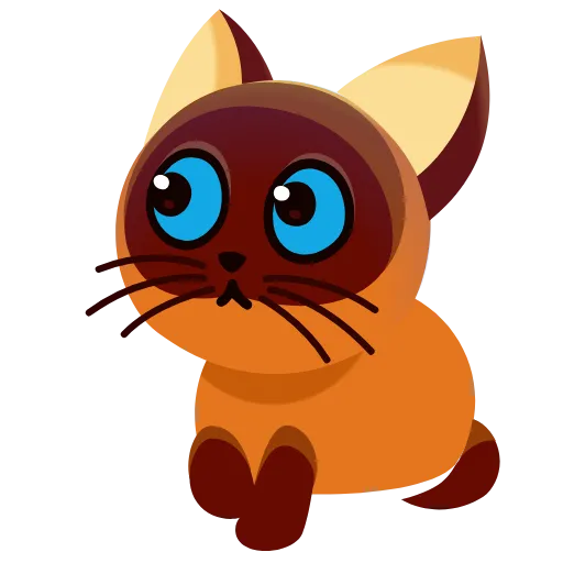 😨 Эмодзи «Котёнок по имени Гав» для Telegram