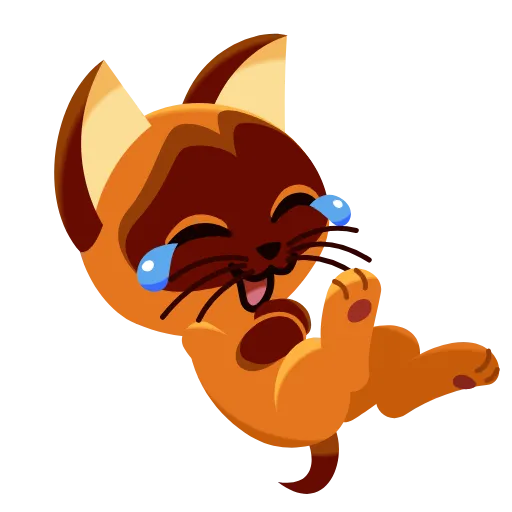 😂 Эмодзи «Котёнок по имени Гав» для Telegram