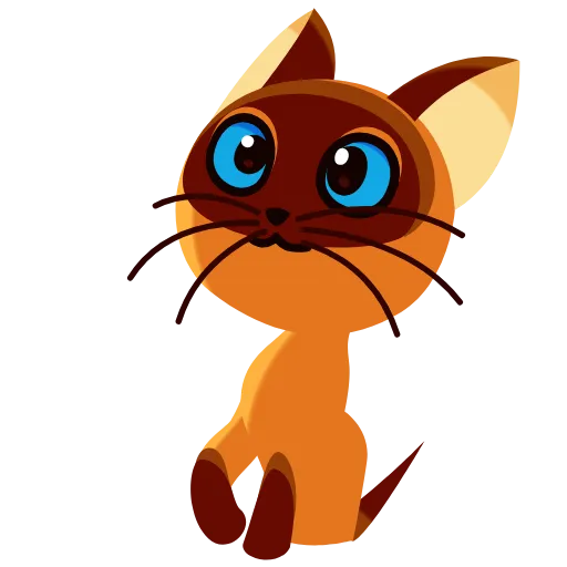 😌 Эмодзи «Котёнок по имени Гав» для Telegram