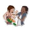 Стикер 6 👋 Набор эмоджи по игре «The Last Of US»