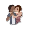 Стикер 12 👋 Набор эмоджи по игре «The Last Of US»