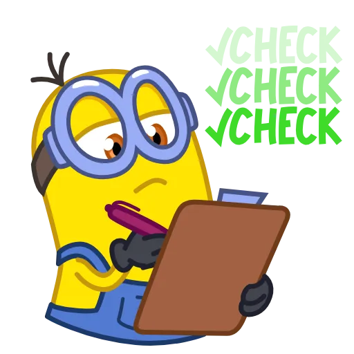 Стикер 15 Minions