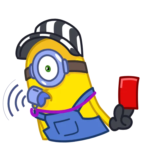 Стикер 9 Minions