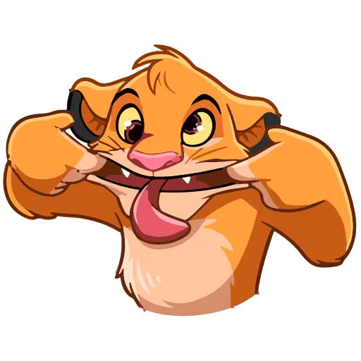 Стикер 19 Simba