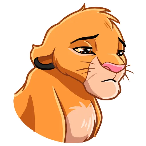 Стикер 8 Simba