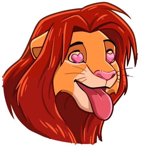Стикер 13 Simba