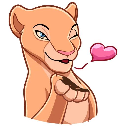 Стикер 2 Simba