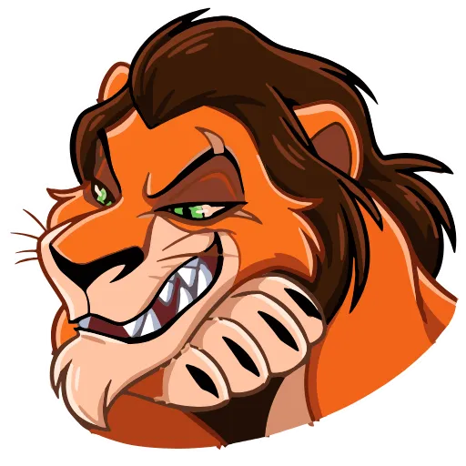 Стикер 20 Simba