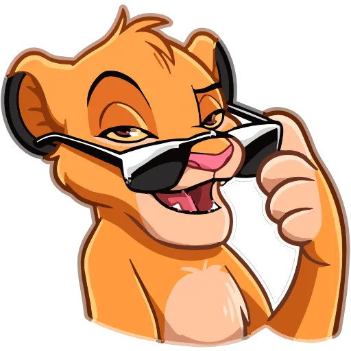 Стикер 24 Simba