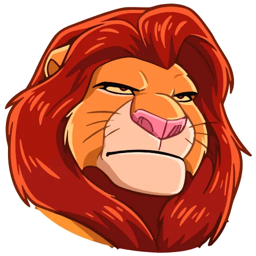 Стикер 11 Simba
