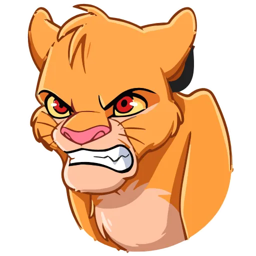 Стикер 17 Simba