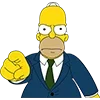Стикер 21 The Simpsons