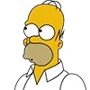 Стикер 20 The Simpsons