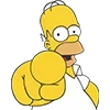 Стикер 2 The Simpsons