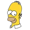 Стикер 50 The Simpsons