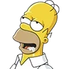 Стикер 9 The Simpsons