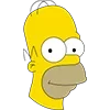 Стикер 5 The Simpsons