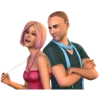 Стикер 52 💚 Набор эмоджи по игре «The Sims Симс»