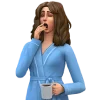 Стикер 4 💚 Набор эмоджи по игре «The Sims Симс»