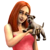 Стикер 57 💚 Набор эмоджи по игре «The Sims Симс»