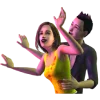 Стикер 55 💚 Набор эмоджи по игре «The Sims Симс»
