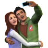Стикер 53 💚 Набор эмоджи по игре «The Sims Симс»