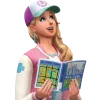 Стикер 18 💚 Набор эмоджи по игре «The Sims Симс»