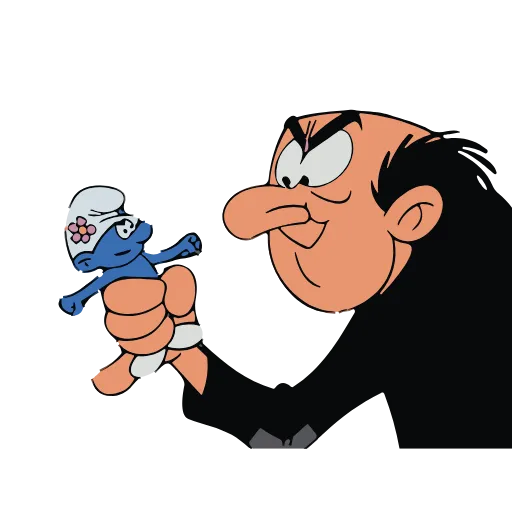 Стикер 15 The Smurfs HD