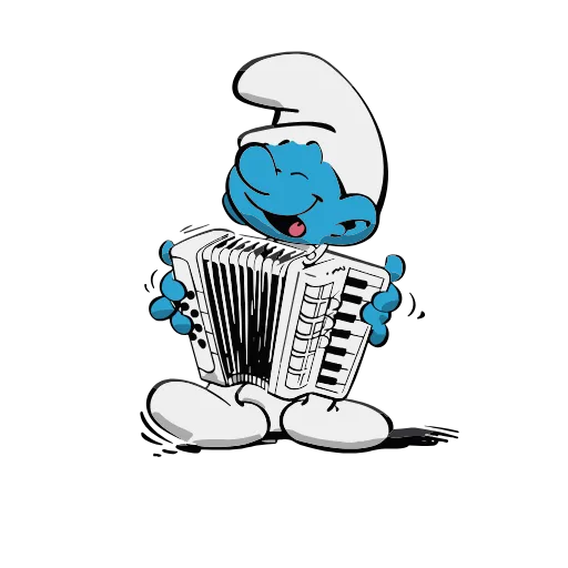 Стикер 9 The Smurfs HD
