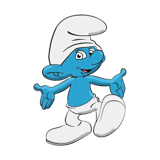 Стикер 12 The Smurfs HD