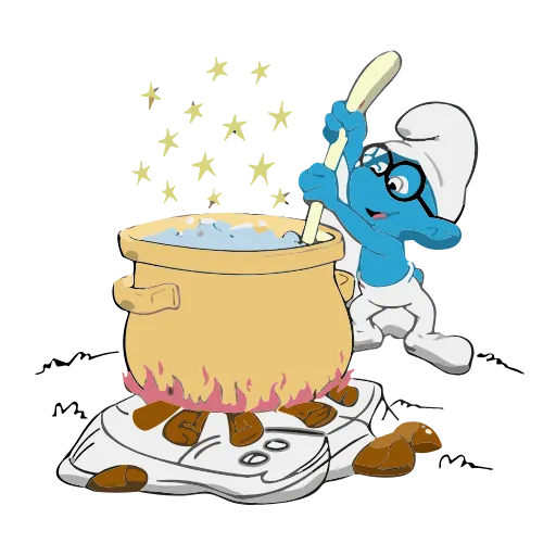 Стикер 14 The Smurfs HD
