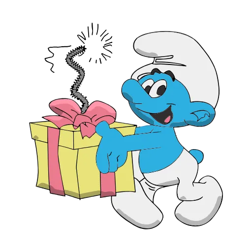 Стикер 13 The Smurfs HD