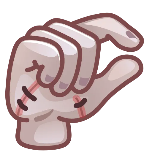 Стикер 16 The Thing Emoji