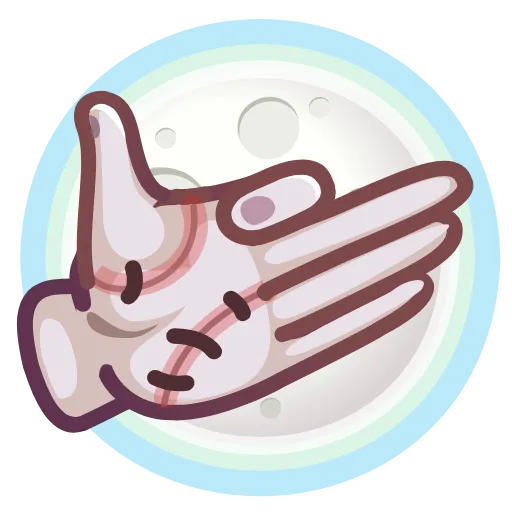 Стикер 30 The Thing Emoji