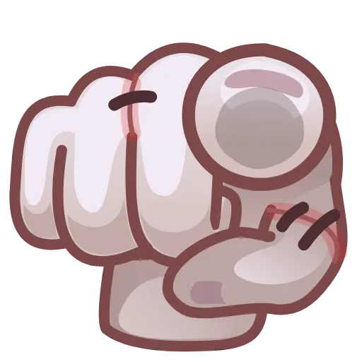 Стикер 27 The Thing Emoji