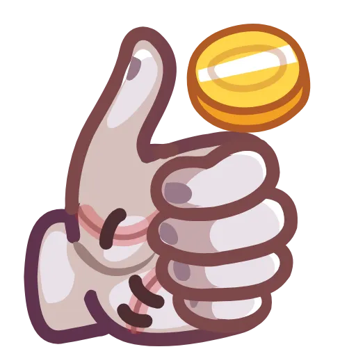 Стикер 33 The Thing Emoji