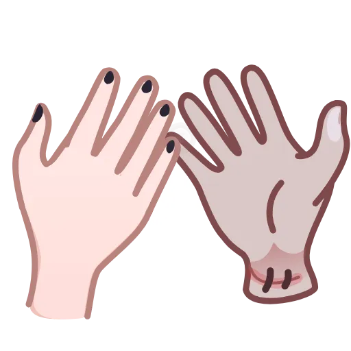 Стикер 5 The Thing Emoji