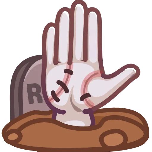 Стикер 19 The Thing Emoji