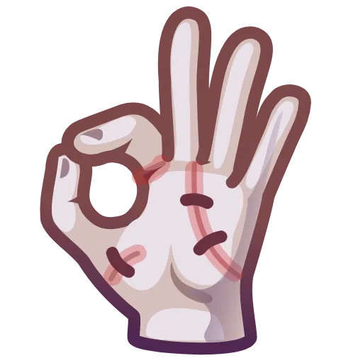 Стикер 13 The Thing Emoji
