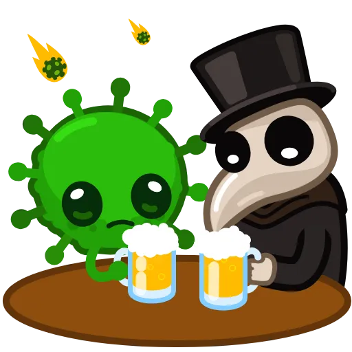 Стикер 14 The Virus