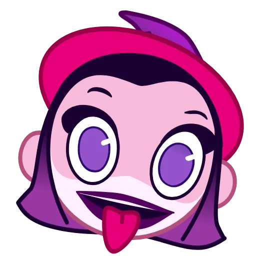 Стикер 9 The Witch Emoji