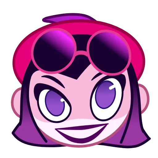 Стикер 11 The Witch Emoji