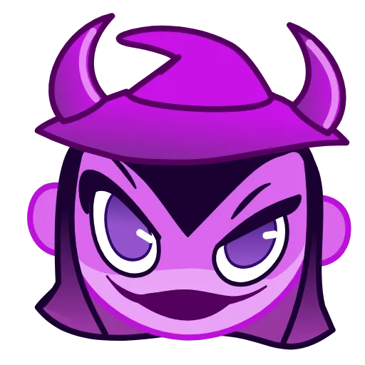 Стикер 25 The Witch Emoji