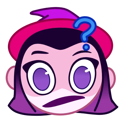 Стикер 21 The Witch Emoji