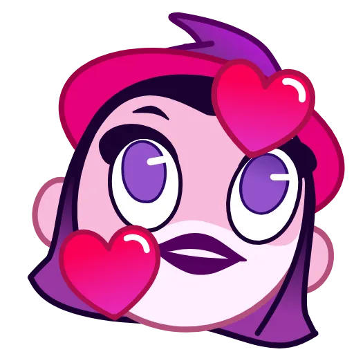 Стикер 6 The Witch Emoji
