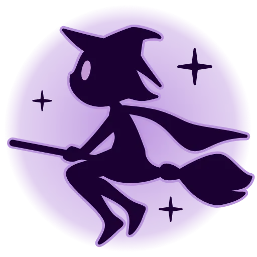 Стикер 33 The Witch Emoji