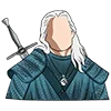 Стикер 50 The Witcher