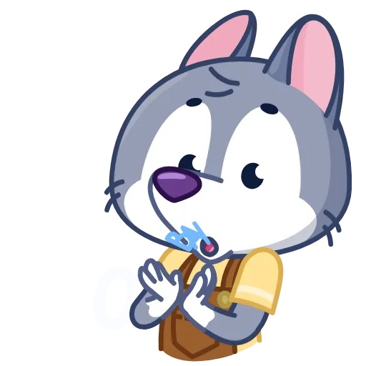 Стикер 46 Theo Wolf