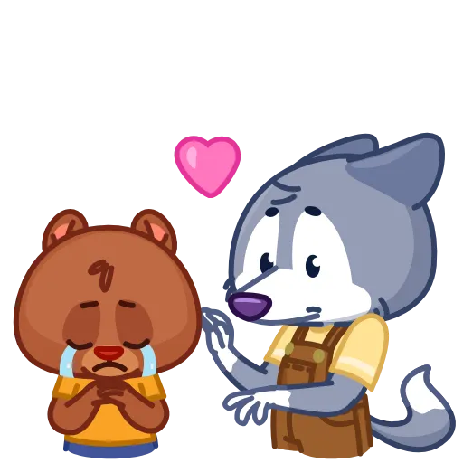 Стикер 24 Theo Wolf